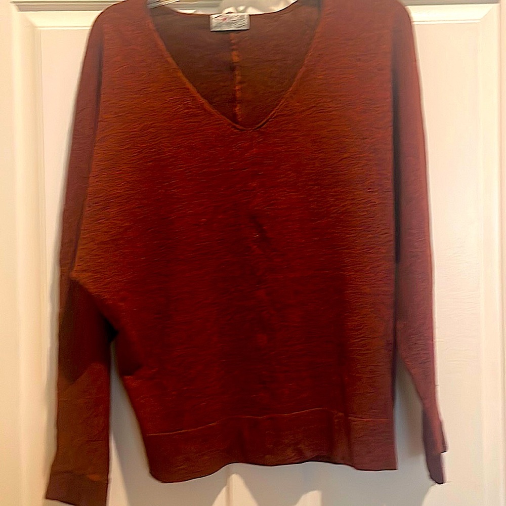 Rustic fall long sleeve top